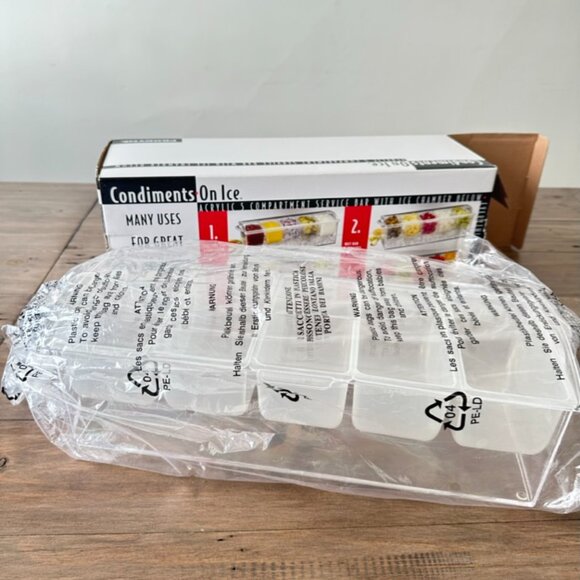 Condiments On Ice 5-bin Container - Picture 5 of 7